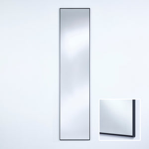 Miroir encadré Lucka Black Hall Rectangle Noir 40 X 175 cm Miroir encadré Lucka Black Hall Rectangle Noir 40 X 175 cm