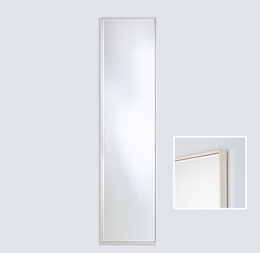 Miroir SOHO SILVER HALL Modern Rectangle Argent 41x176 cm