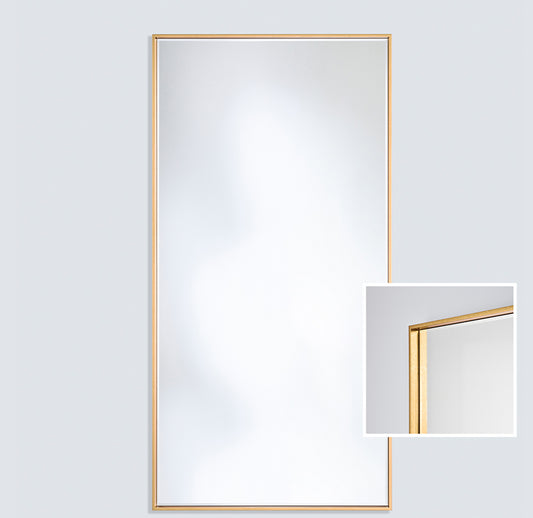 Miroir SOHO GOLD XL Modern Rectangle Or 81x176 cm