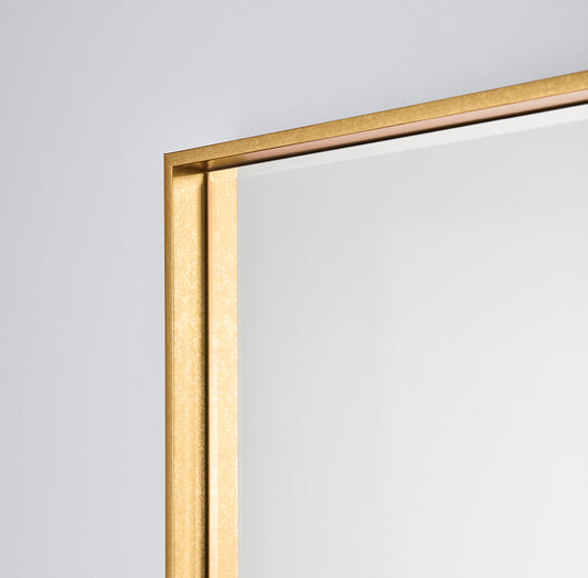 Miroir SOHO GOLD XL Modern Rectangle Or 81x176 cm
