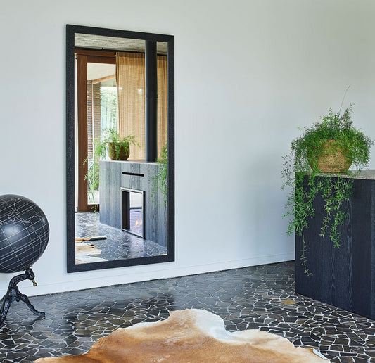 Miroir KYO XL Modern Rectangle Noir 89,3x184,3 cm