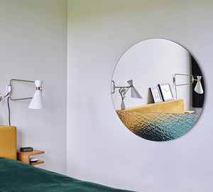 Miroir CORD DECO L Rond Bi matière 96x96 xm Miroir CORD DECO L Rond Bi matière 96x96 xm