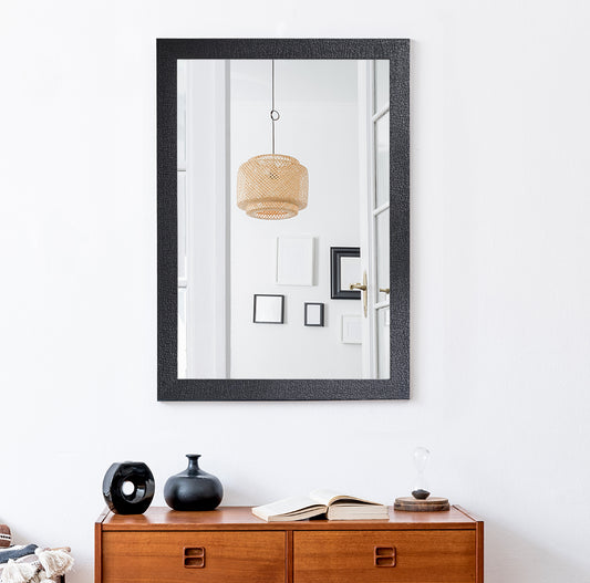 Miroir KYO SMALL RECT Rectangle Noir 100x70 cm
