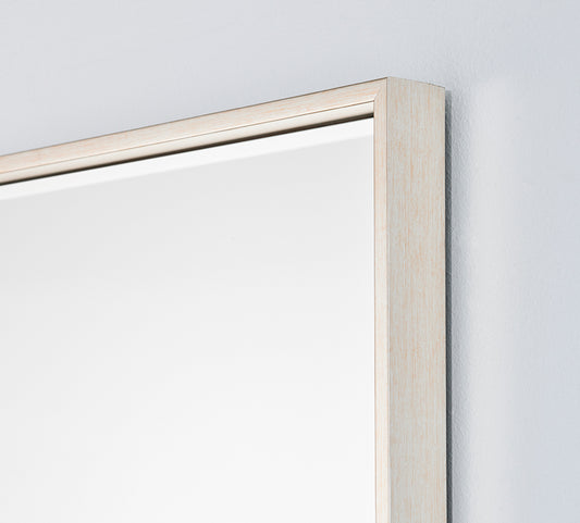 Miroir SOHO SILVER SMALL RECT Rectangle Argent 92x62 cm