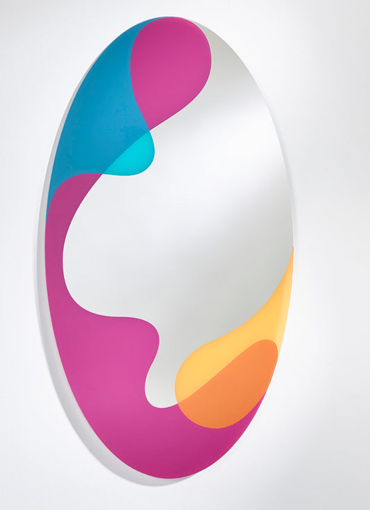 Miroir SPEKTRUM Oval Multicolor 175x94 cm