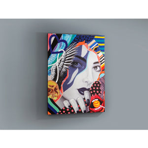 TABLEAU POP ART ACRYLIQUE 90X120 TABLEAU POP ART ACRYLIQUE 90X120