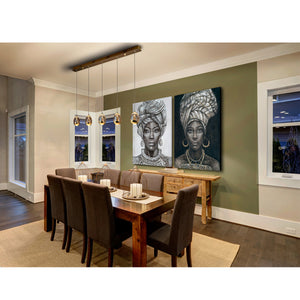 TABLEAU ACRYLIQUE MAISHA 90X120 TABLEAU ACRYLIQUE MAISHA 90X120