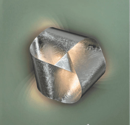 APPLIQUE FEUILLE ARGENT - TRIADA