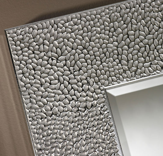 Miroir Salle de bain Oslo Silver XL Rectangle Argent poli 95 X 195 cm