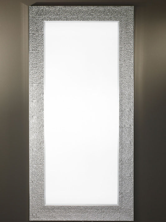 Miroir Salle de bain Oslo Silver XL Rectangle Argent poli 95 X 195 cm