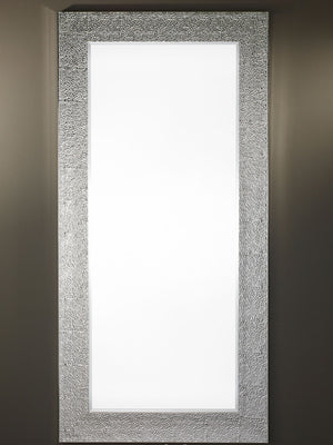Miroir Salle de bain Oslo Silver XL Rectangle Argent poli 95 X 195 cm Miroir Salle de bain Oslo Silver XL Rectangle Argent poli 95 X 195 cm