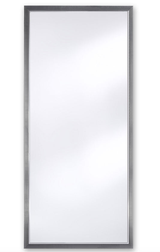 Miroir BREMEN DARK XL Traditionnel Classique Rectangulaire Argenté 75x170 cm
