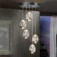 PLAFONNIER   ROCIO   5 LED CHROME