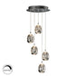 PLAFONNIER   ROCIO   5 LED CHROME