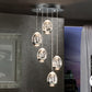 PLAFONNIER   ROCIO   5 LED CHROME