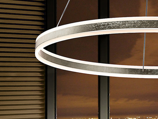 LAMPE LED   HELIA   ARGENT 100Ø