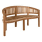 Boca Banan Bench - Banana Bench in teak wood, nature