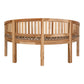 Boca Banan Bench - Banana Bench in teak wood, nature