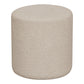 Ejby Pouf - Pouf en bouclé, beige, Ø34x36 cm, HN1233