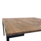 Table basse Lugano - Table basse, chêne huilé fumé 6x11x45 cm