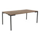 Table basse Lugano - Table basse, chêne huilé fumé 6x11x45 cm