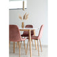 Vojens Dining Table - Table à manger, blanc et naturel ø15x75 cm
