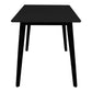 Vojens Dining Table - Table à manger, noir 7x12x75 cm