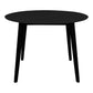 Vojens Dining Table - Table à manger, noir ø15x75 cm