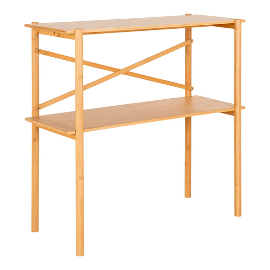 Table console Manaus - Table console, bambou, naturel, 83x32x8,5 cm