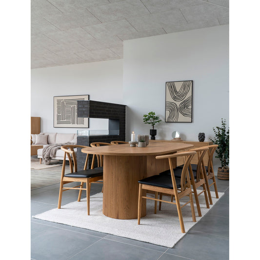 Boavista Dining Table - Table à manger, naturel 1x21x75 cm