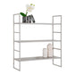 Beja Shelves - Shelves, steel, cool grey, 3 shelves 48x17x55 cm