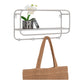 Feira Hat Shelf - Hat Shelf, steel, cool grey 45x15x25 cm