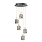PLAFONNIER   ROCIO   5 LED CHROME