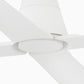 VENTILATEUR DE PLAFOND TYPHOON BLANC (IP44) - M Ø127CM