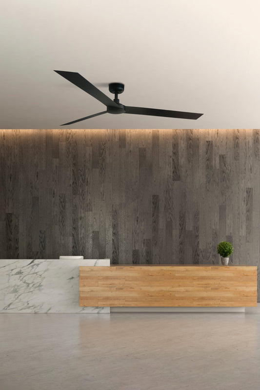 VENTILATEUR DE PLAFOND CRUISER NOIR - XL Ø160 cm