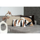 Coussin Evora - Coussin, fourrure artificielle gris foncé 45x6 cm