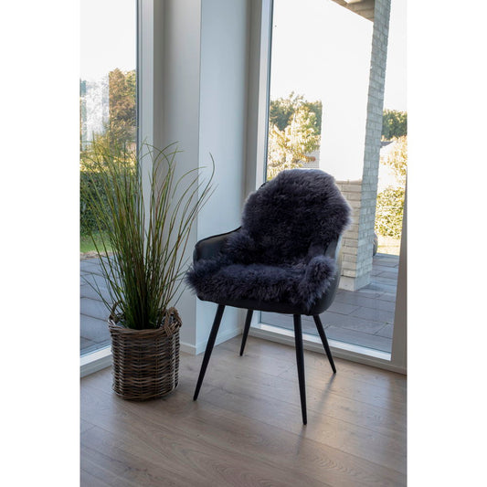 Cuir d'agneau - Cuir d'agneau, gris, 5x85 cm