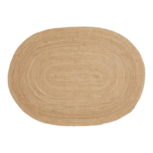 Tapis Bombay - Tapis, jute tressé, nature 14x2 cm