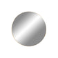 Jersey Mirror - Miroir, acier, aspect laiton, ø4 cm