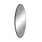 Jersey Mirror - Miroir, acier, noir, ø8 cm