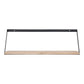 Basel Shelf - Etagère murale, acier, pinède 55x14x18 cm
