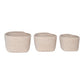 Cadima Baskets - Paniers, coton, beige, lot de 3