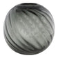 Vase - Vase, verre soufflé bouche, gris, ø2x19 cm