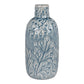 Vase - Vase, céramique, bleu, ø12x26 cm