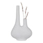 Vase - Vase, céramique, blanc, 23x11,5x37 cm