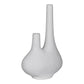 Vase - Vase, céramique, blanc, 23x11,5x37 cm