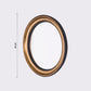 Miroir Convex Gold taille M 44 x 44 cm
