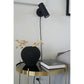 Applique Paris - Lampe, noire, cordon tissu 19 cm