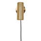 Applique Paris - Lampe, laiton, cordon tissu 19 cm