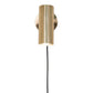 Applique Paris - Lampe, laiton, cordon tissu 19 cm